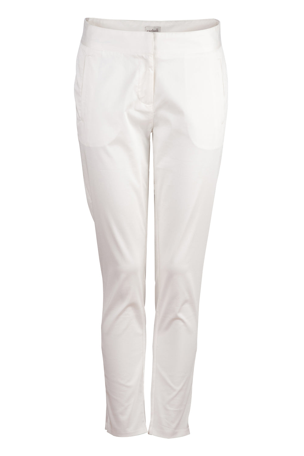 Carbon | Slim Fit Pant - Ivory