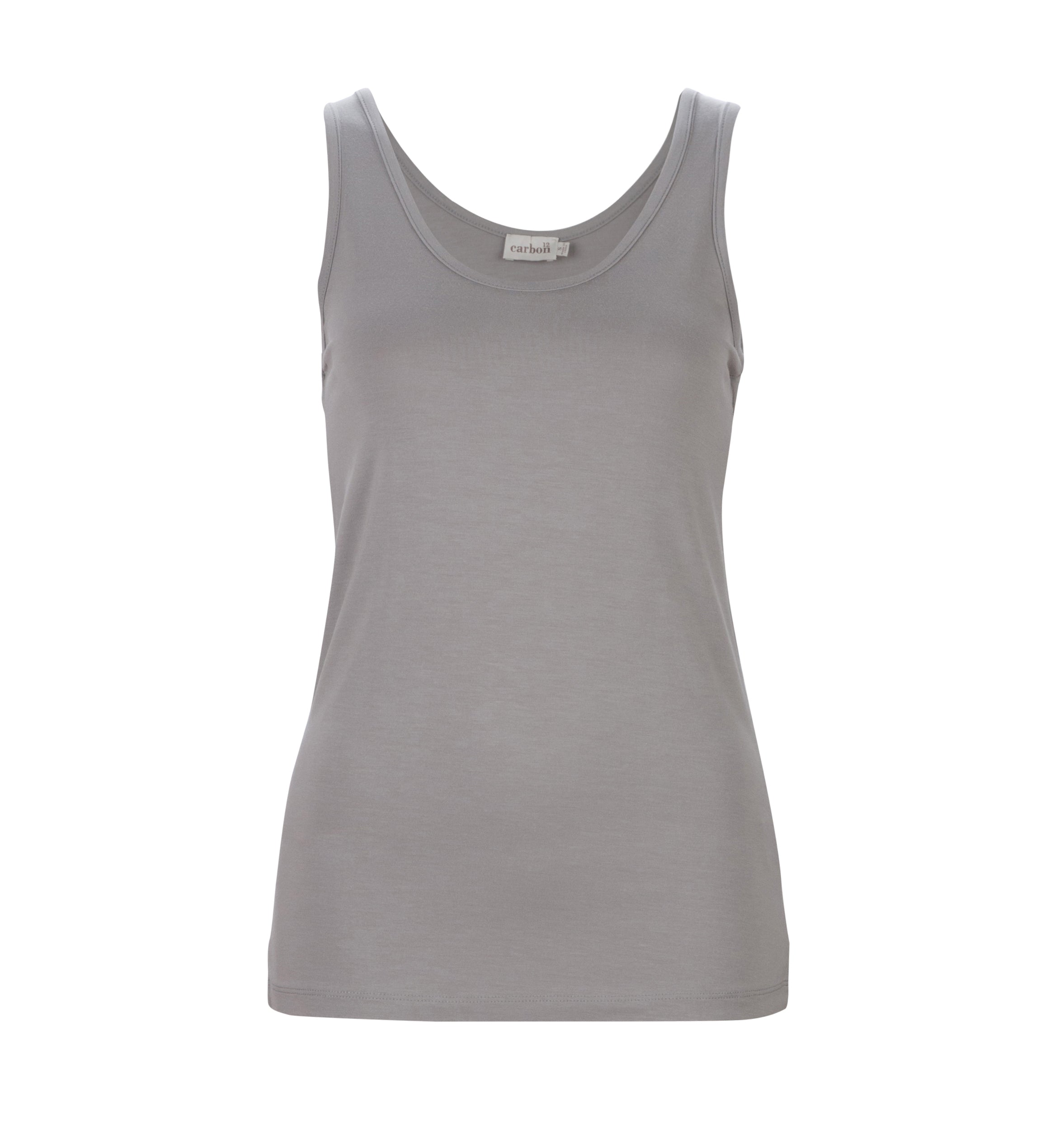 Carbon | Basic Tank - Silver