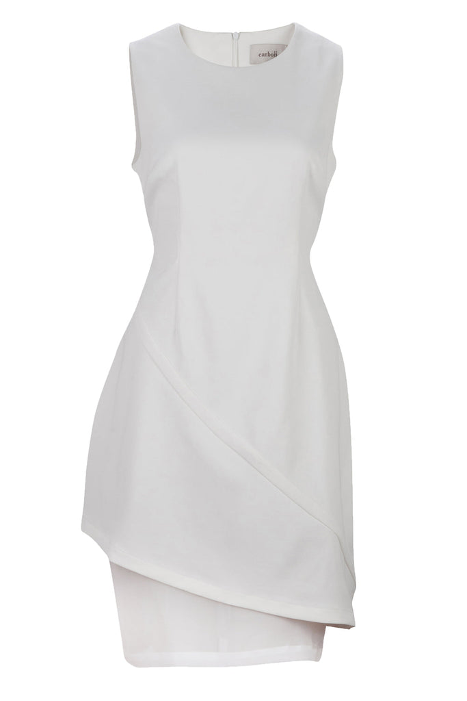 Carbon | Angel Dress - White