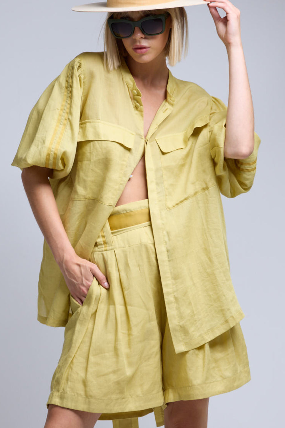 Santorini Shirt - Mustard