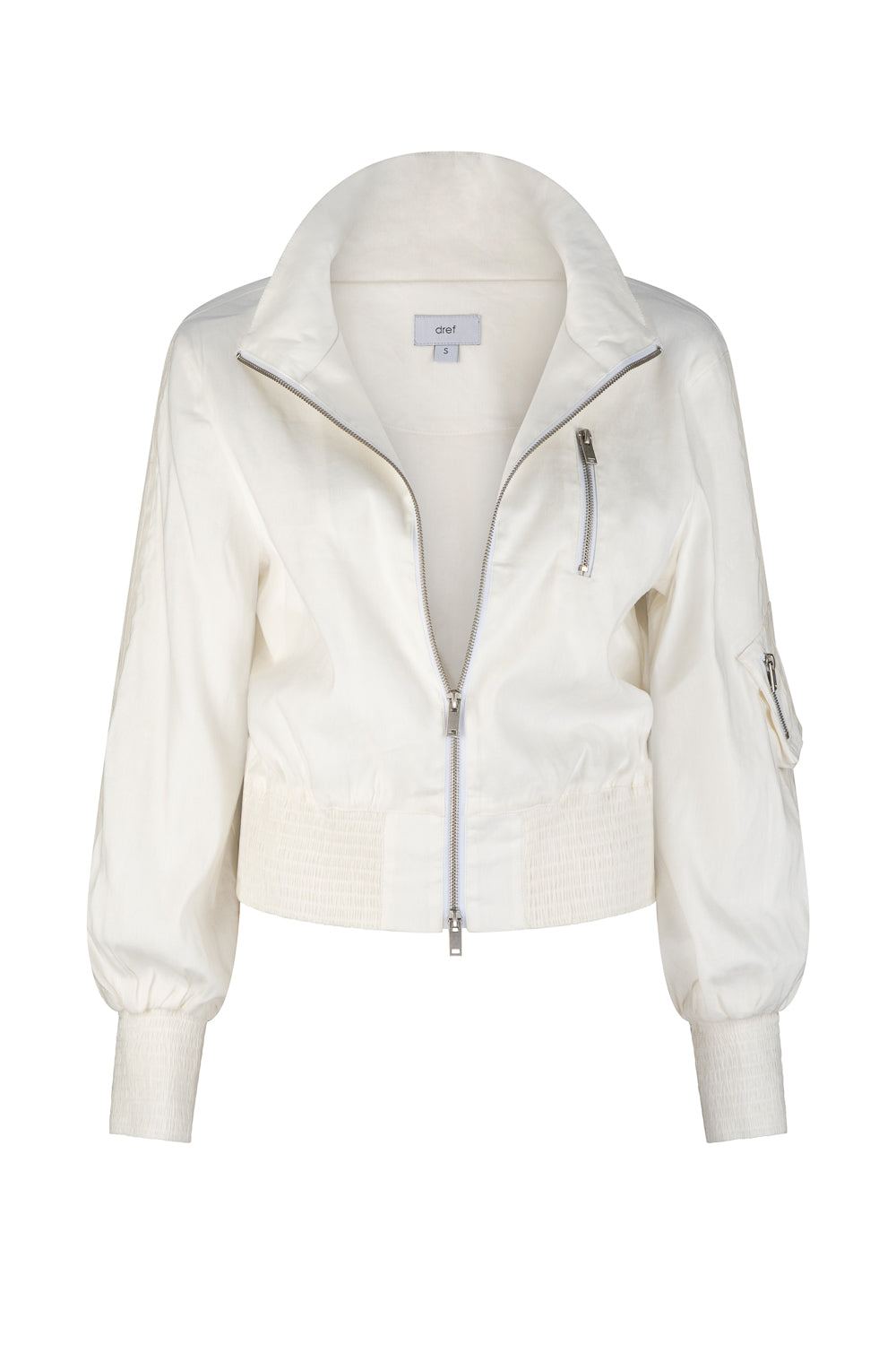 Melbourne Bomber Jacket - Ivory