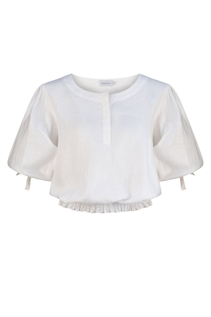 Paloma Blouse - Ivory