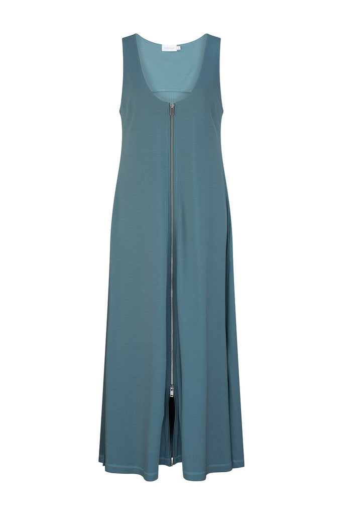 Edinburgh Maxi Dress - Slate Blue