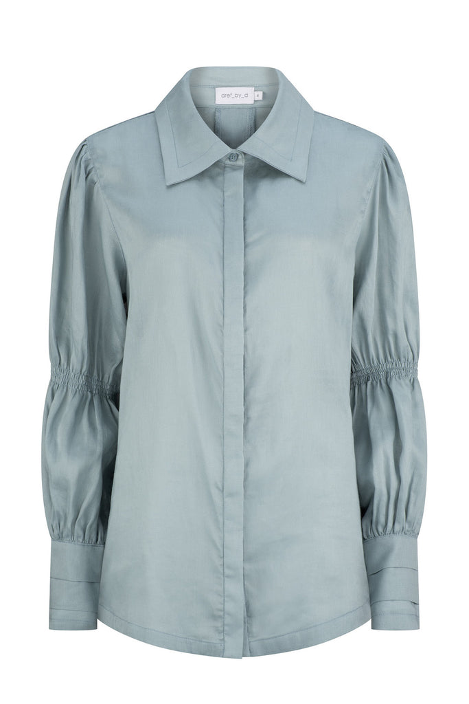 Mira Shirt - Sea Blue