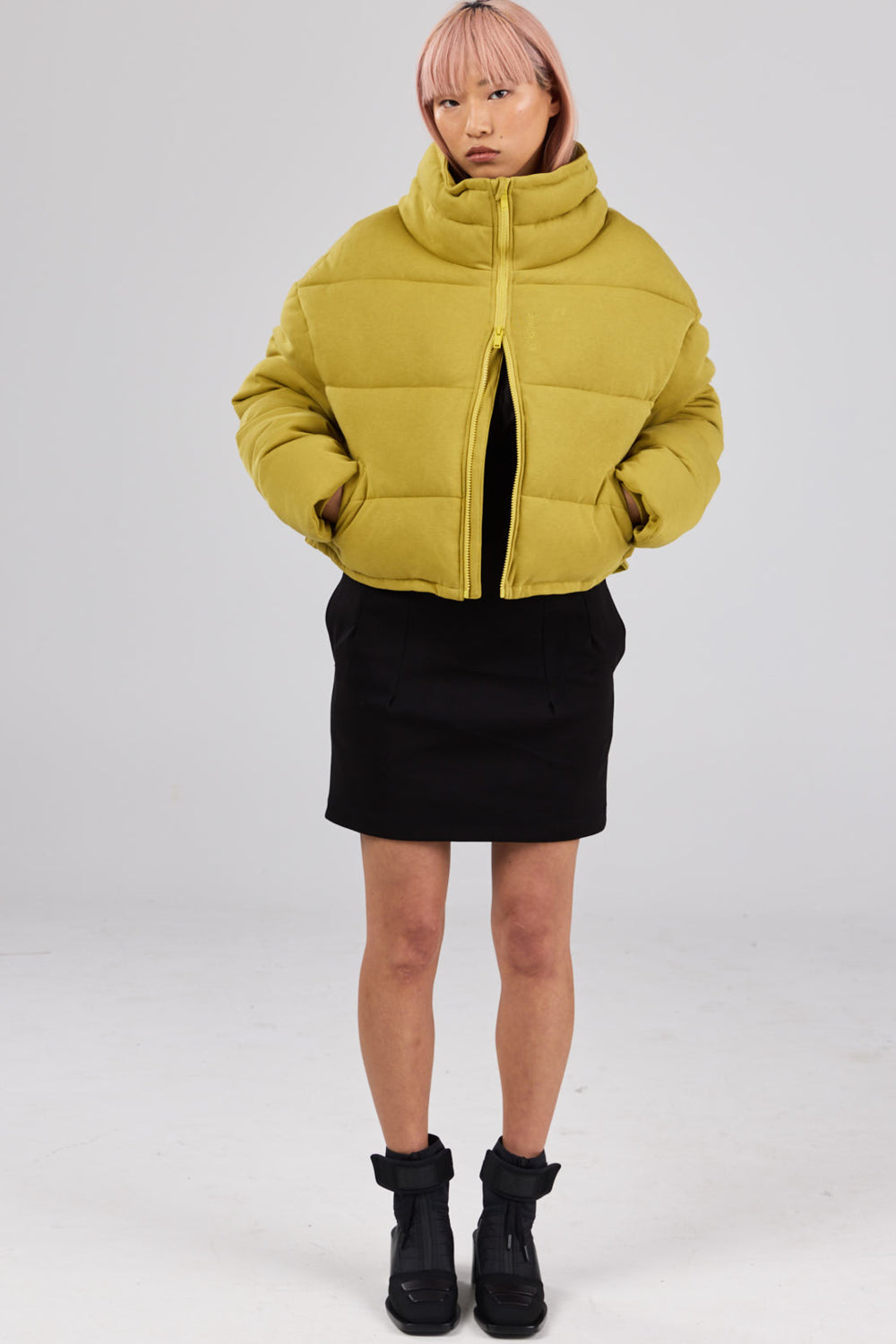 Nova Puffer Jacket - Gold