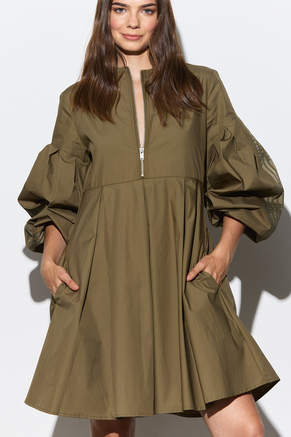 Eris Dress - Army Green