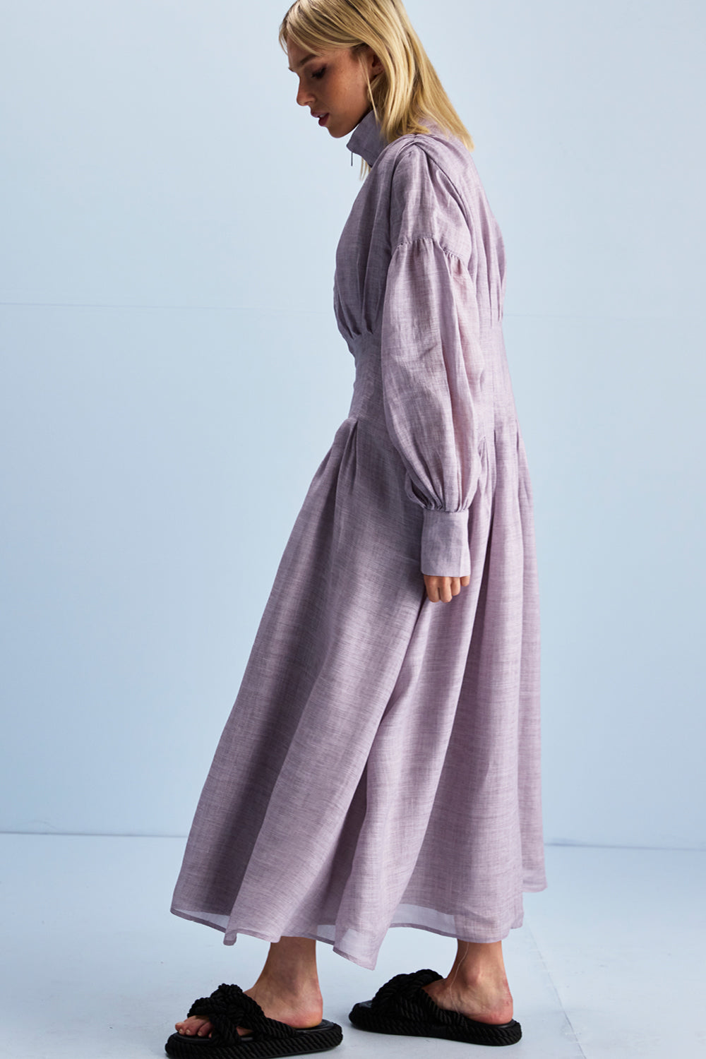 Manhattan Maxi Dress - Lilac