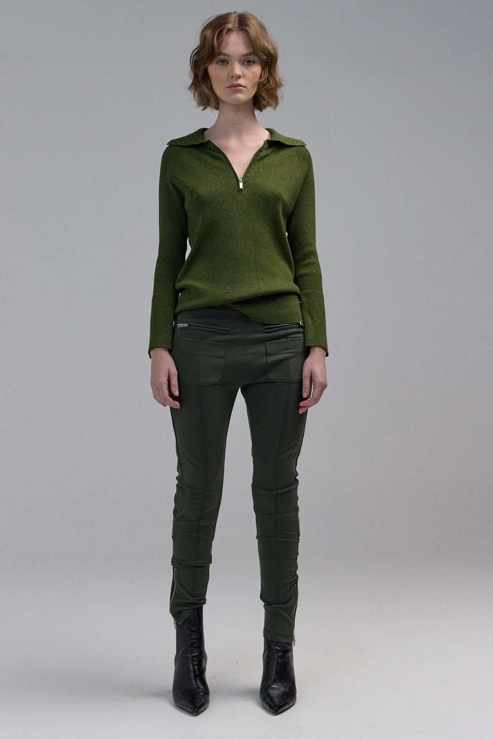 Juno Jumper - Forest Green