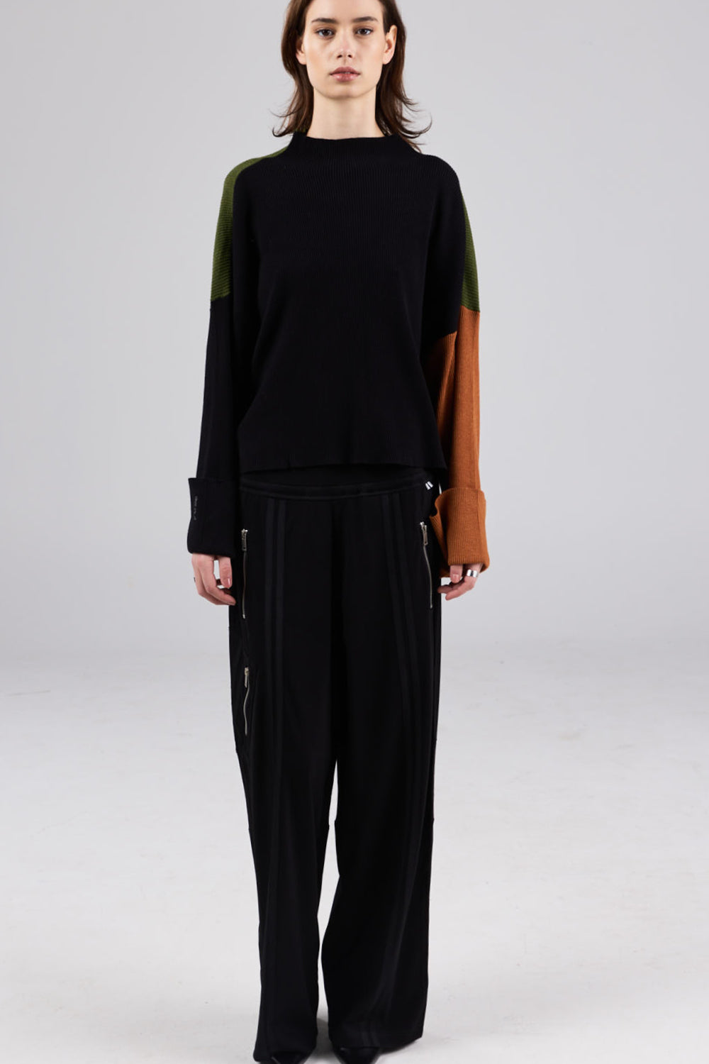Sample - Ariel Sweater - Black Multi