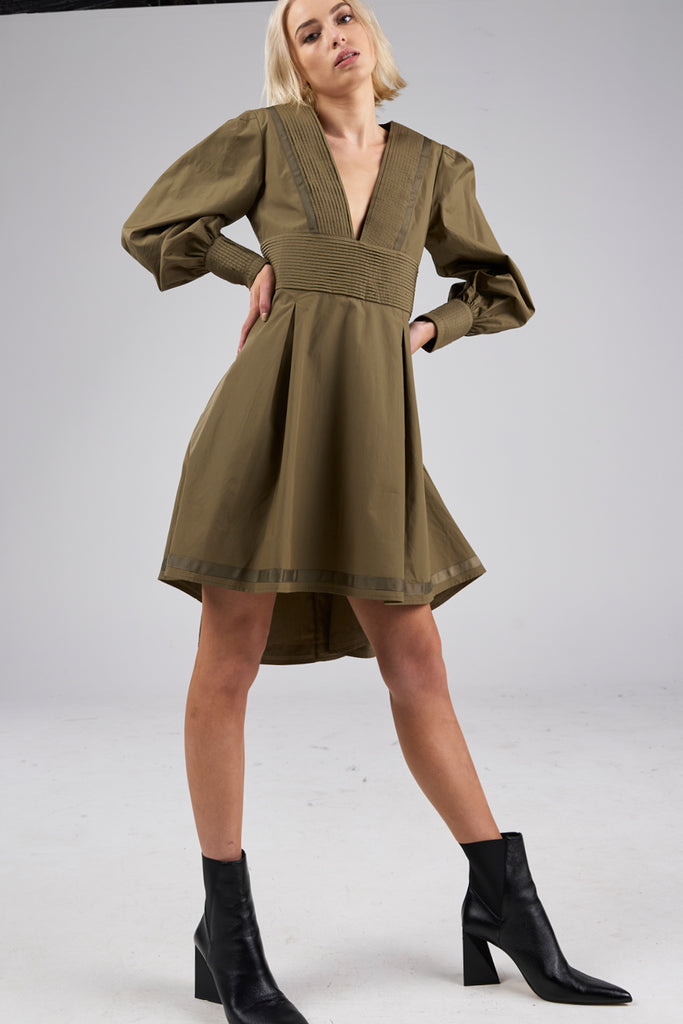 Juliet Dress - Khaki