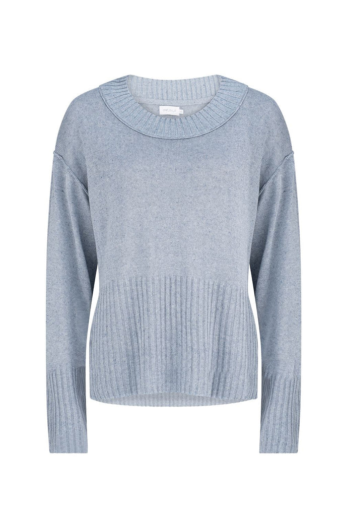 Friendly Sweater - Blue Marle