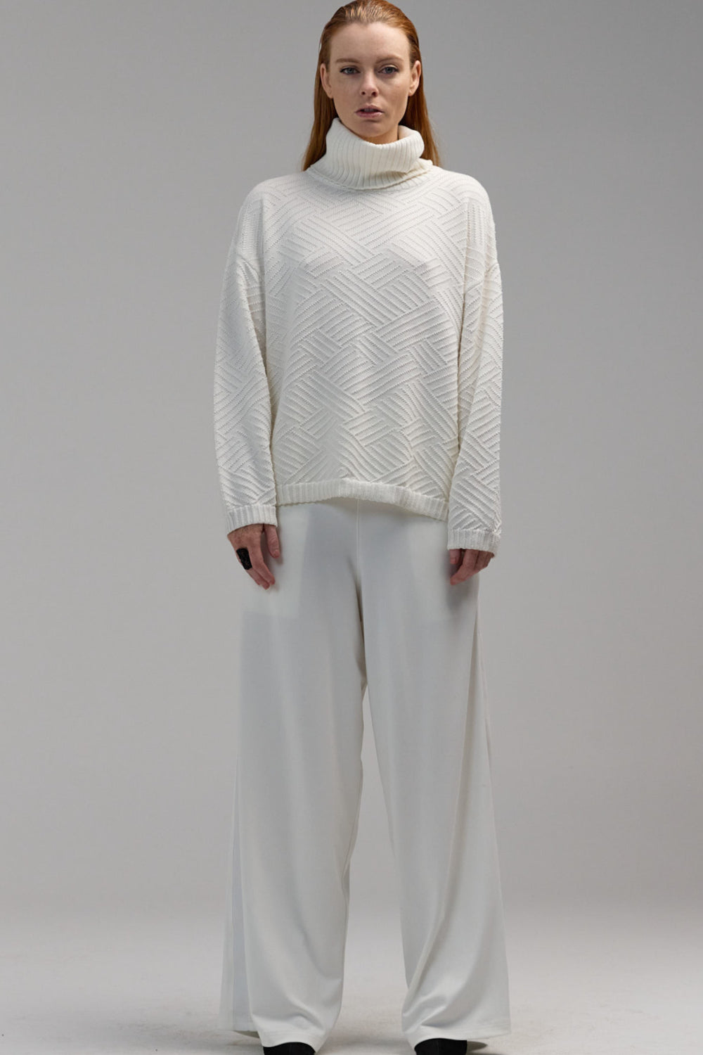 Rhodes Knit - Winter White