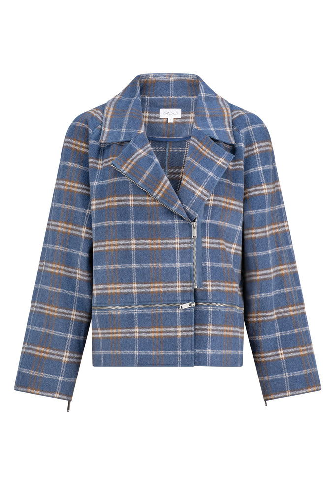 Beech Jacket - Blue Check