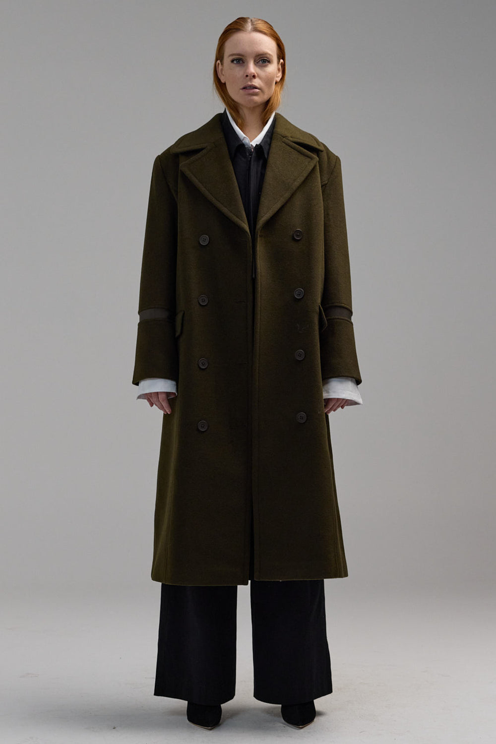 Jonquil Coat - Dark Khaki