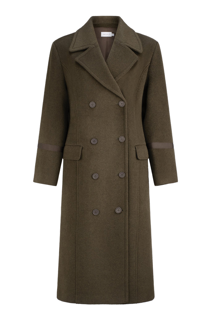 Jonquil Coat - Dark Khaki