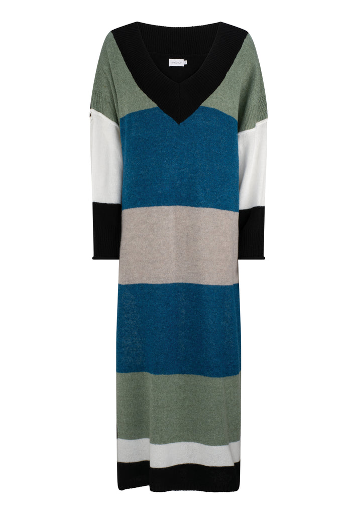 Carmel Dress - Stripe Multi