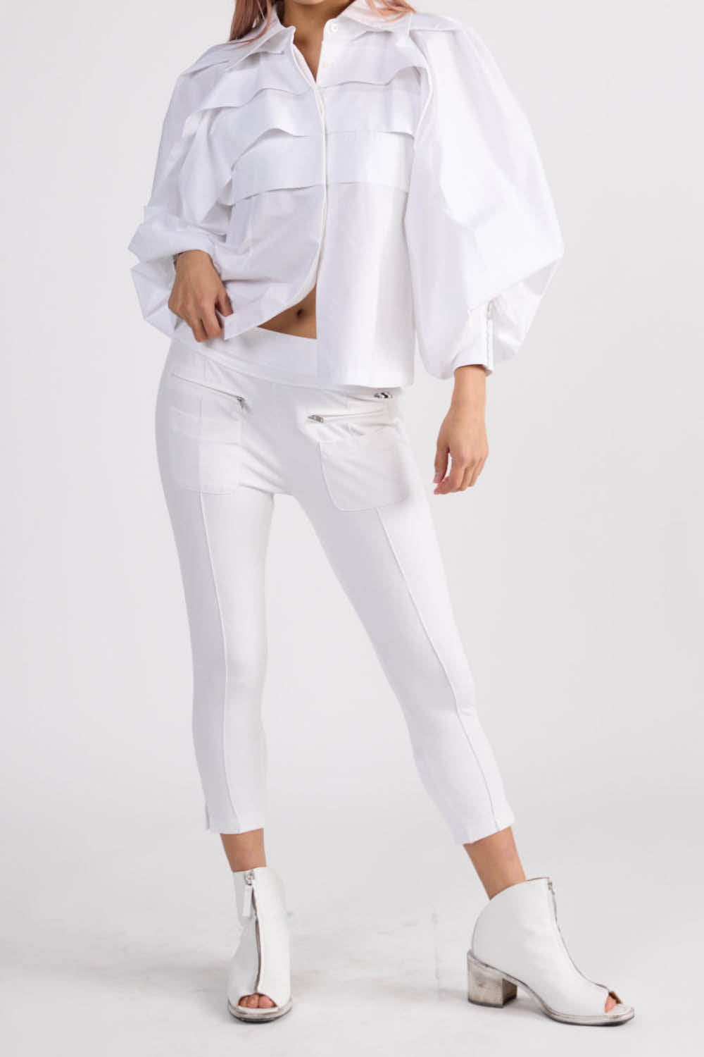 Champagne Shirt - White