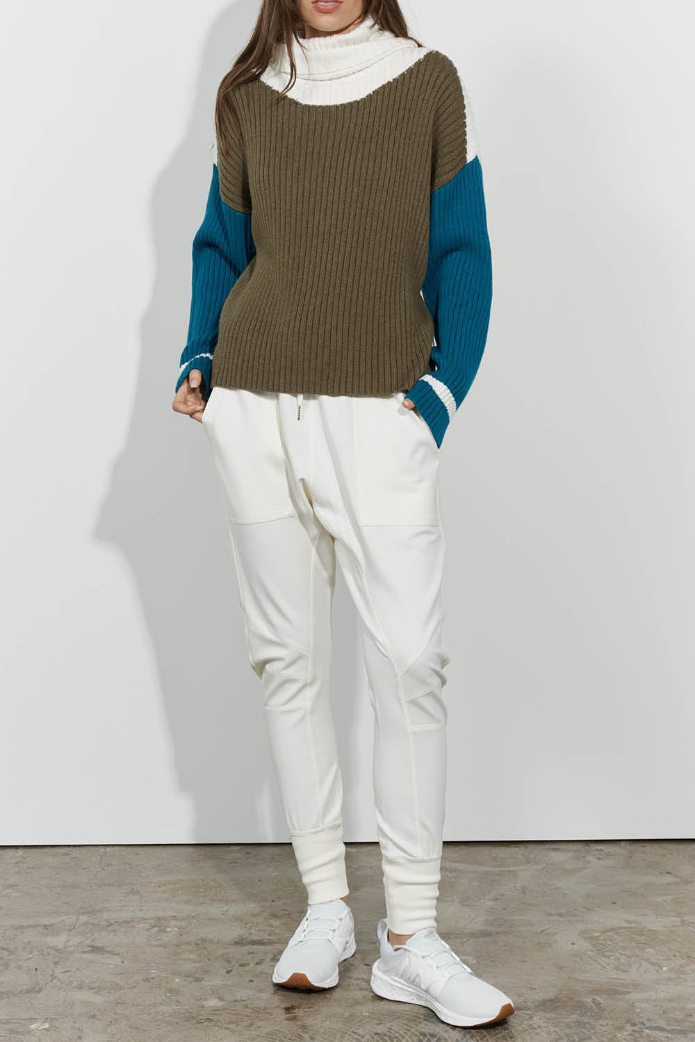 Ava Knit - Green Multi