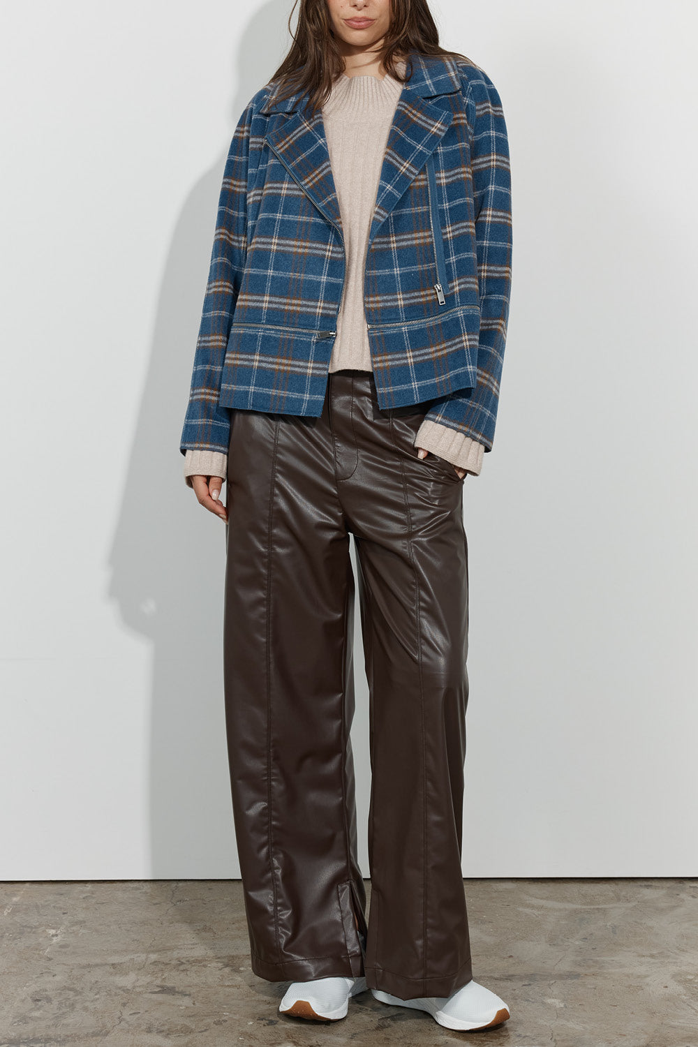Beech Jacket - Blue Check