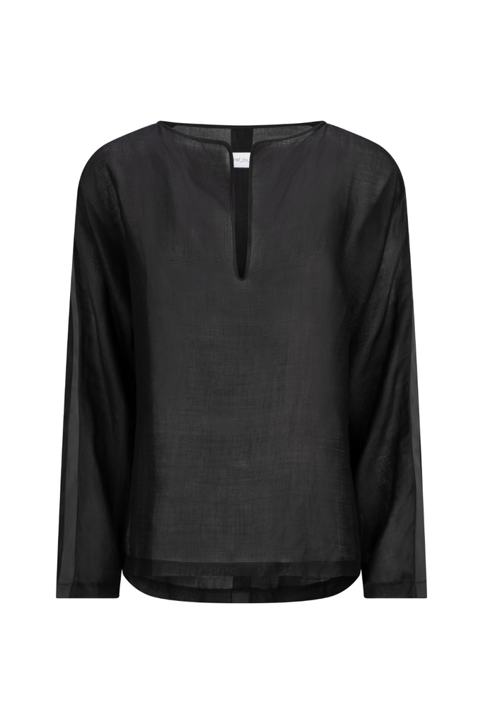 Strom Batwing Top - Black