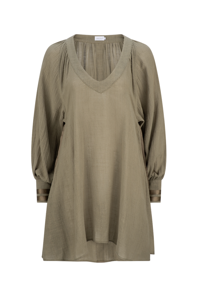 Beaumont Dress - Khaki