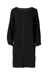 Carbon | Blouse Dress - Black
