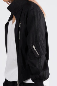 Melbourne Bomber Jacket - Black